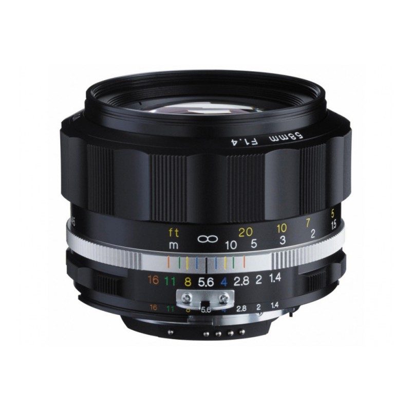 Voigtländer Nokton 58mm F1.4 SLII-S Nikon AI-S